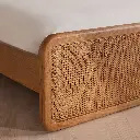 Cane Oak Wood Bed 5.webp