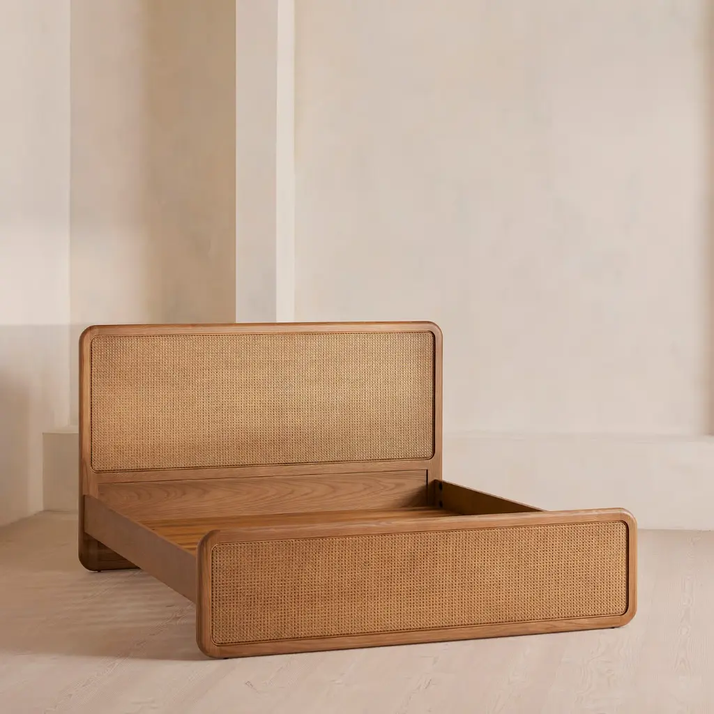 Cane Oak Wood Bed 3.webp