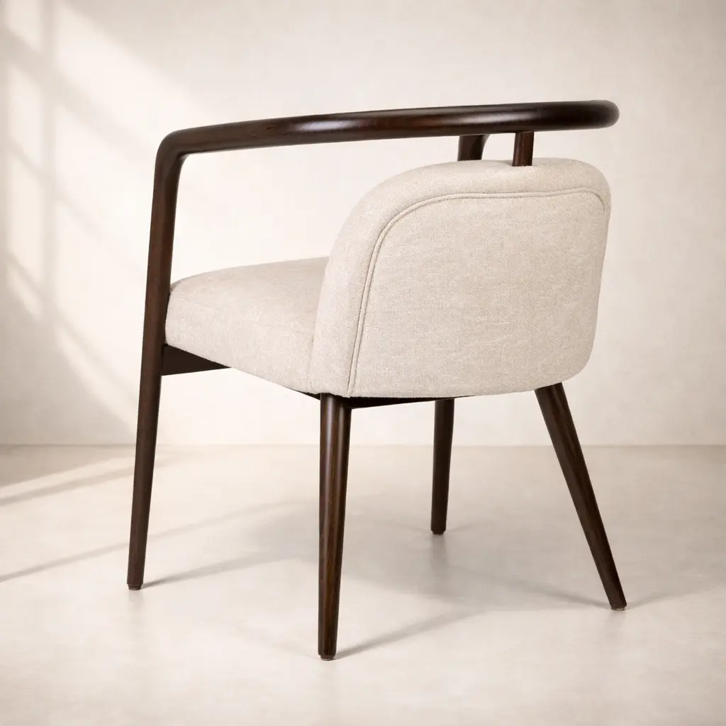 Aurelia Curve Teak Chair Back Side View.webp