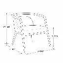 Aurelia Curve Teak Chair Dimansion.webp