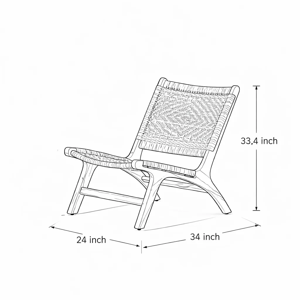 BALI WOVEN TEAK LOUNGE CHAIR Size.webp