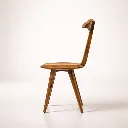 AZURA CREST TEAK CHAIR Side Angle.webp