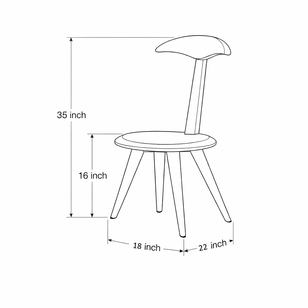 AZURA CREST TEAK CHAIR Side Size.webp