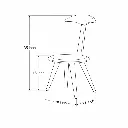 AZURA CREST TEAK CHAIR Side Size.webp