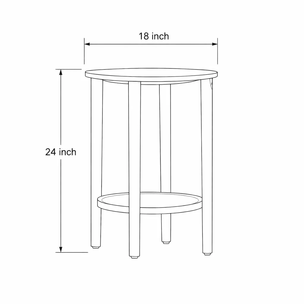 EWAR RATTAN SIDE TABLE IN TEAK Size.webp