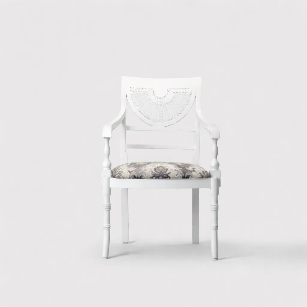 The Mandala Teak Chair Front.webp