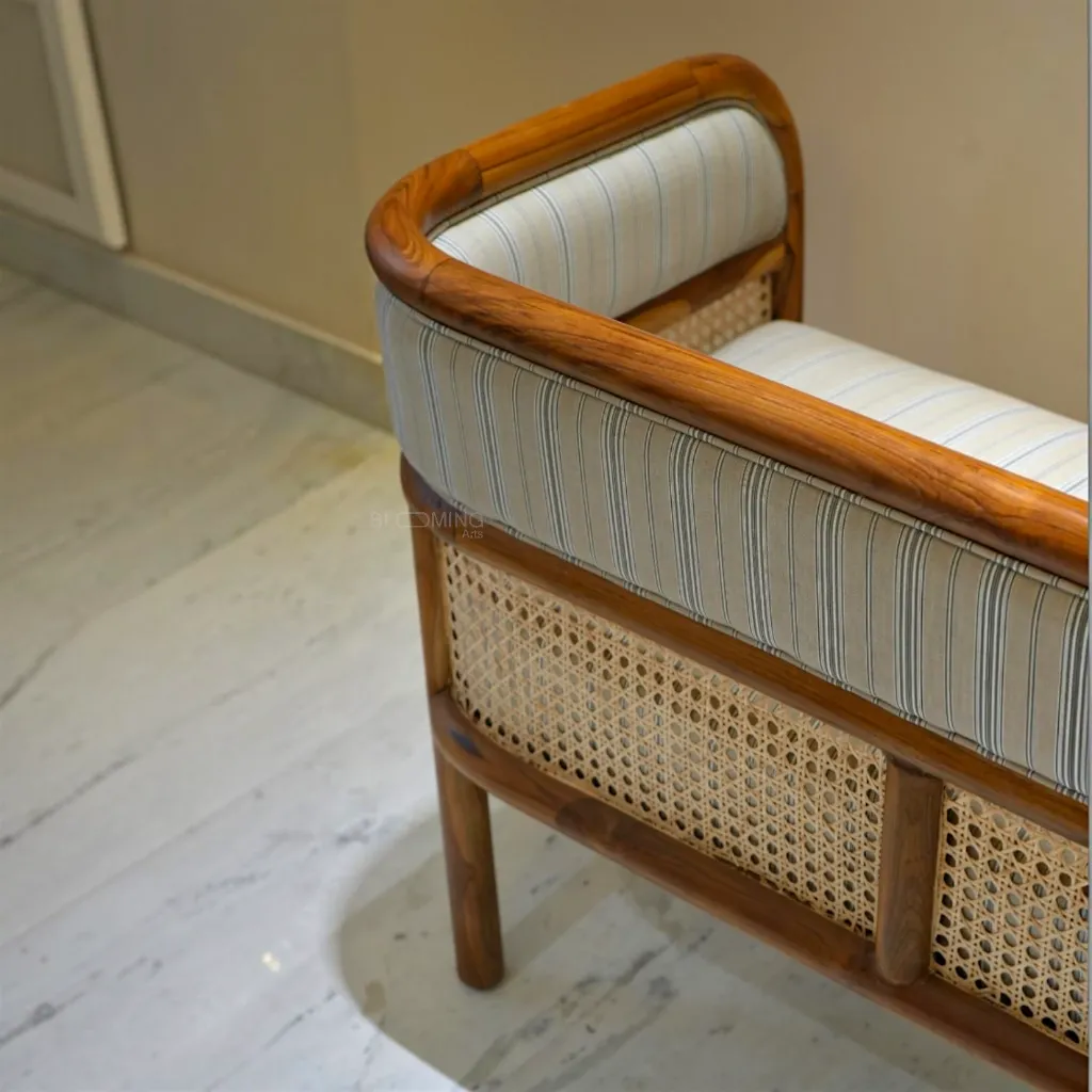 Aravalli Rattan Dinning Bench Details .webp