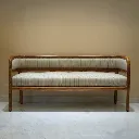 Aravalli Rattan Dinning Bench Front .webp