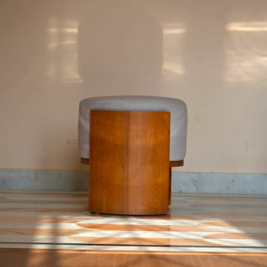 Aravalli Teak Wood Puffy Side .webp