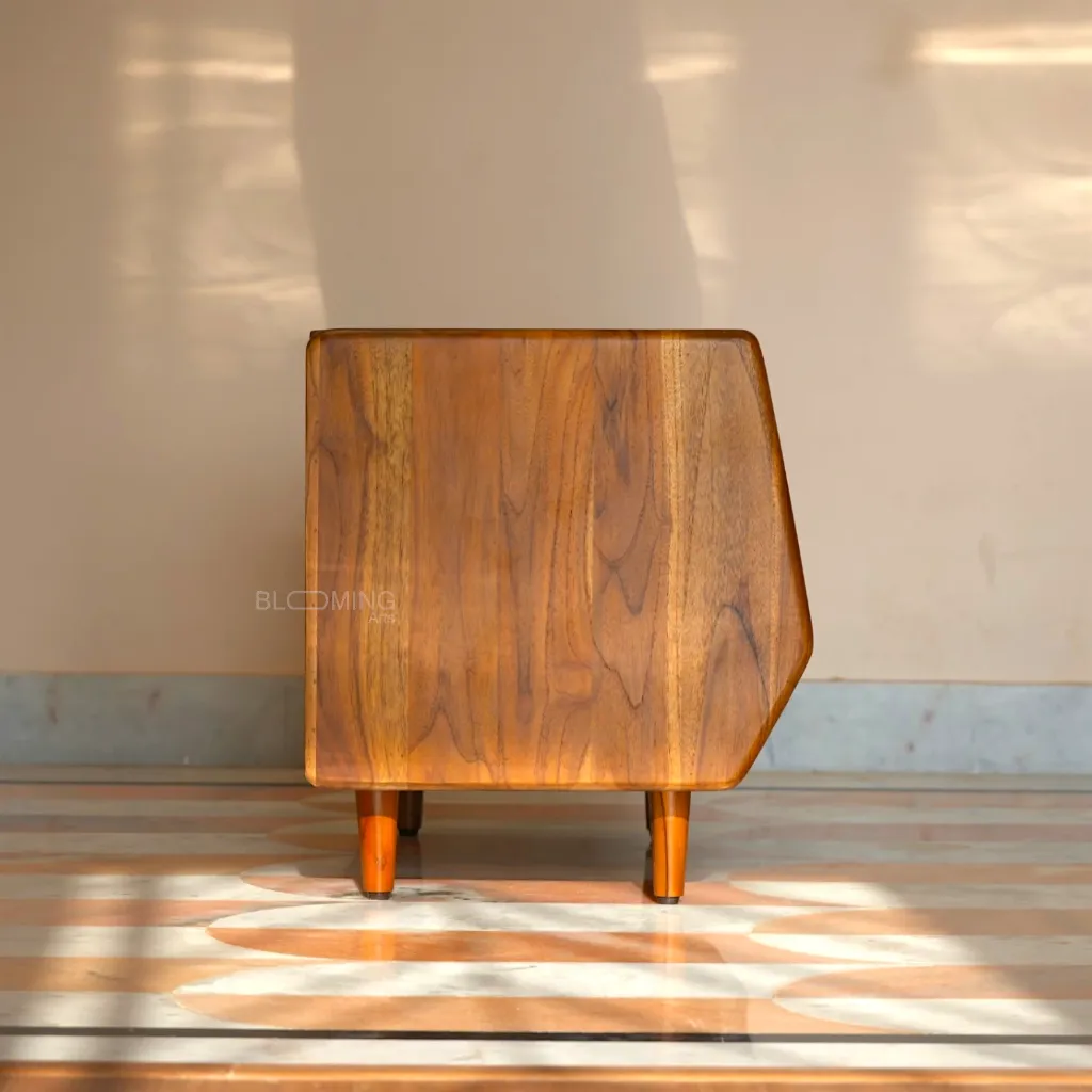 Aravalli Teak Wood Bedside Table Side .webp