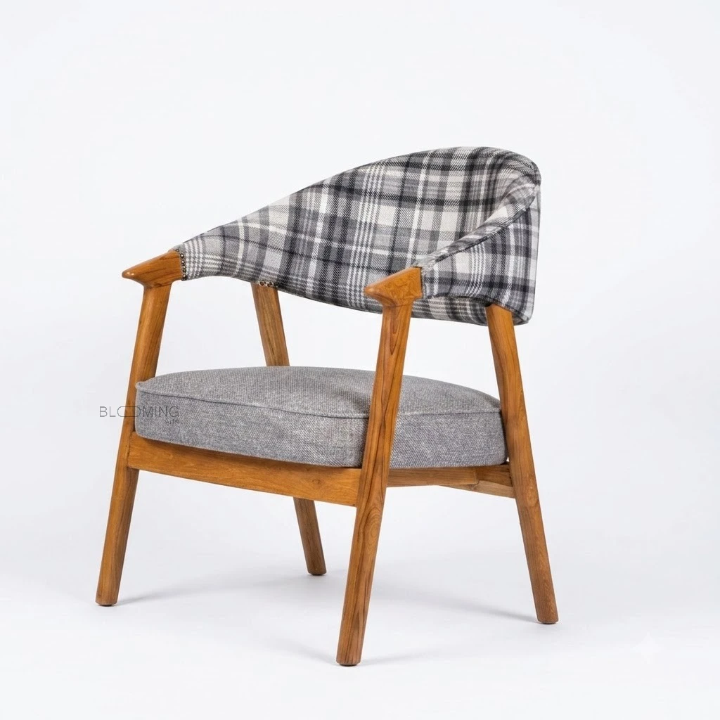 Tarang Teak Wood Armchair Profile .webp