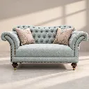 Elegant Seafoam Tufted Loveseat.webp