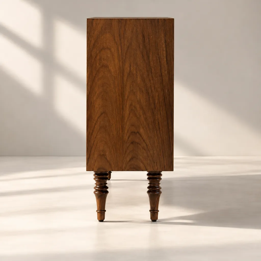 Blue Tanus Teak Sideboard Side.webp