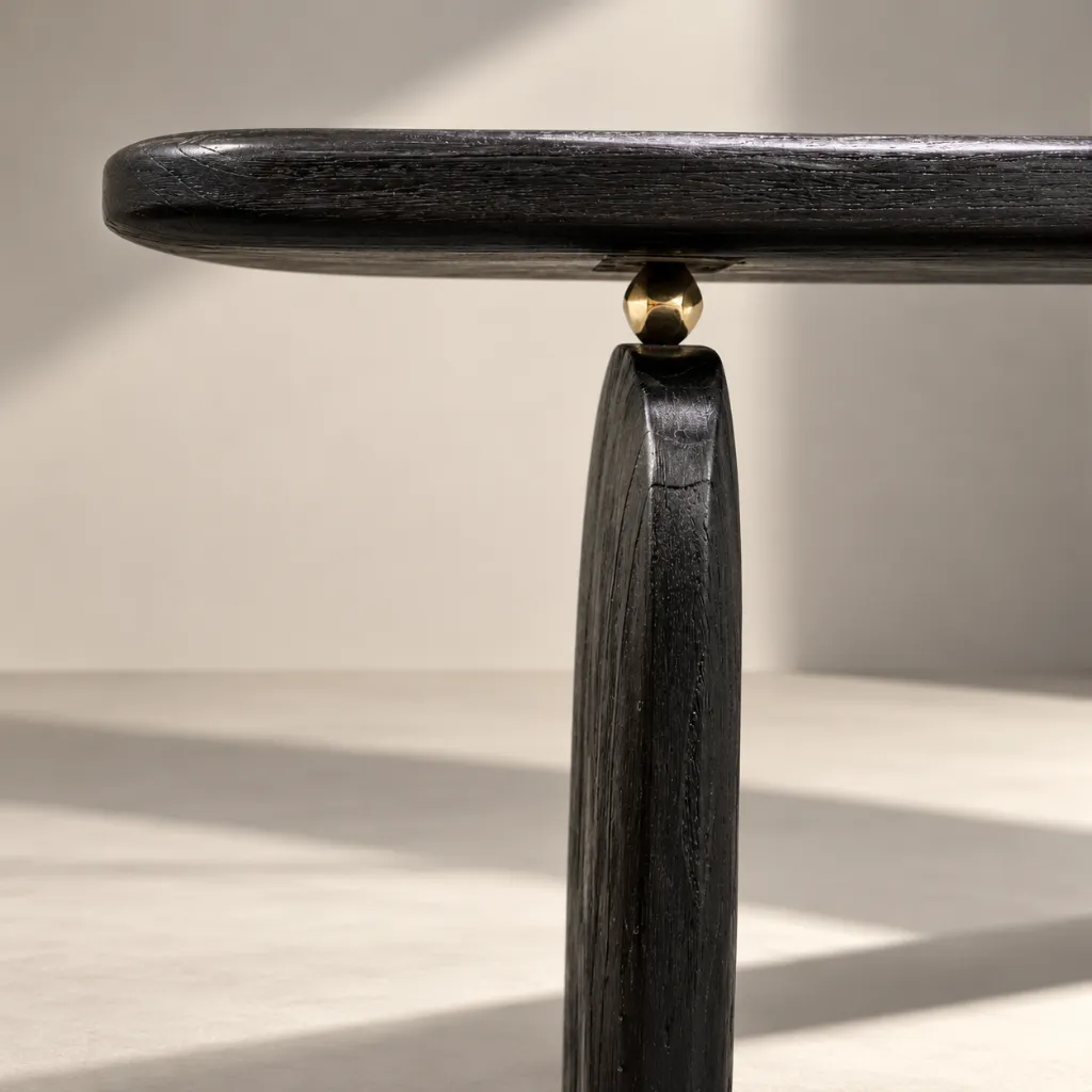 Minimalist Dark Wood Brass Joint.webp