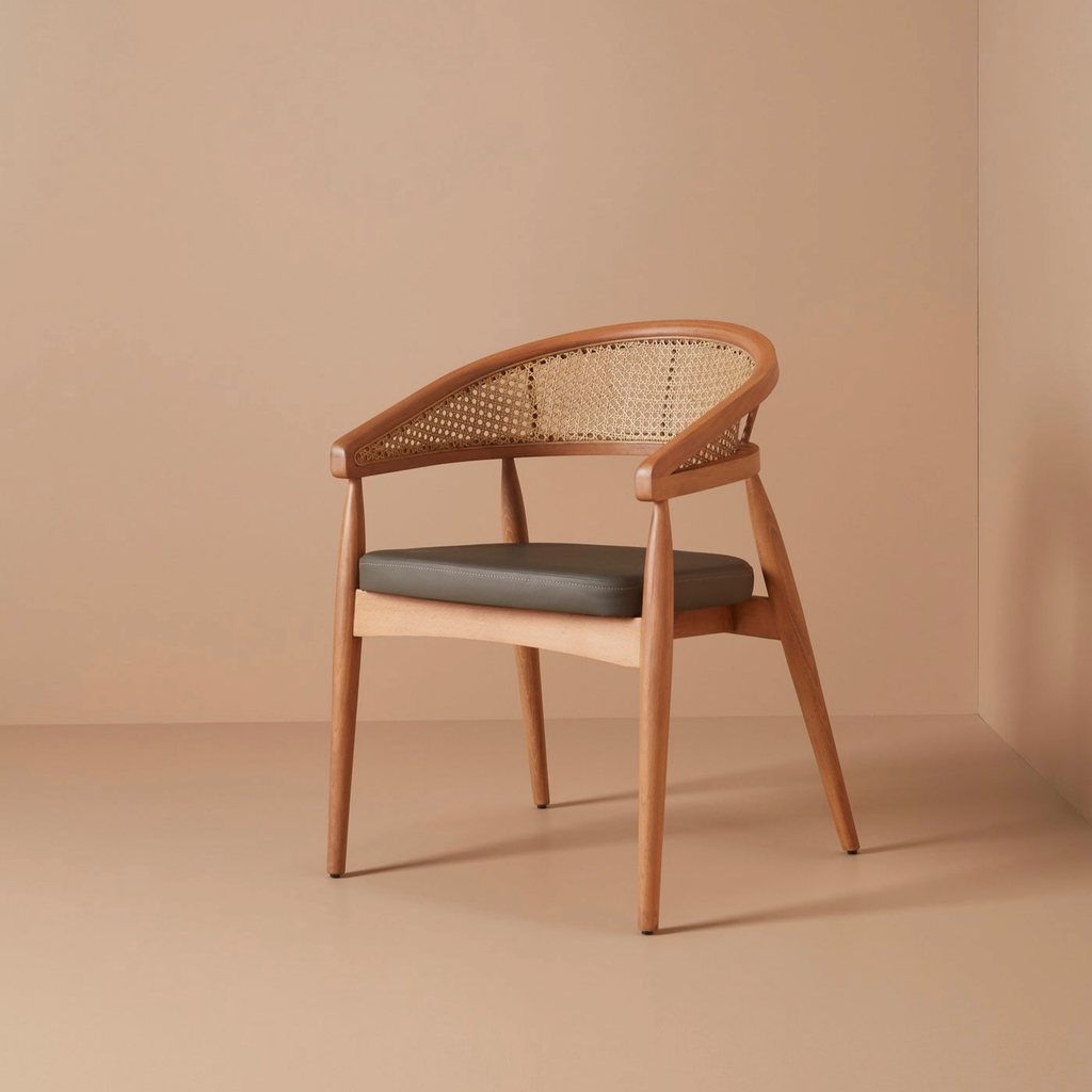NODACHI TEAK CHAIR BLACK