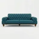 GULMOHAR TEAK CHESTERFIELD SOFA