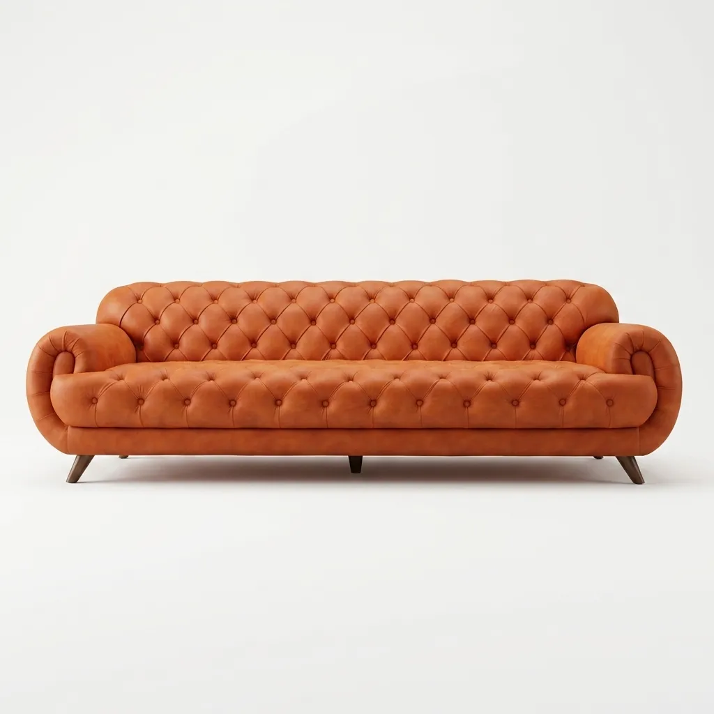 Gulmarg Chesterfield Teak