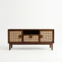 Canoli TV Unit in Teak