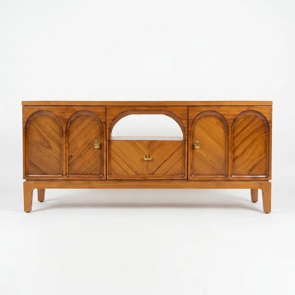 Cuba TV Unit in Teak