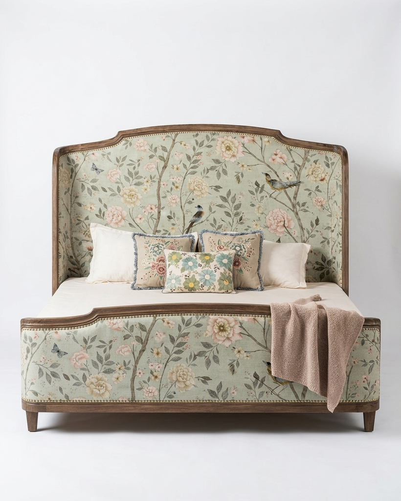 LX Solid Wood Bed