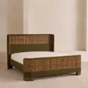 Olive Raga Upholstery Bed
