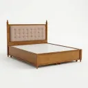 Nadia Solid Teak Wood Bed
