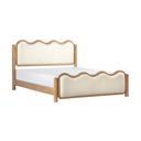 Wave Solid Wood Bed