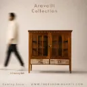Aravalli Teak Wood Crockery Unit
