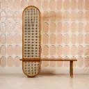 Aravalli Teak EntryWay Console with Seating