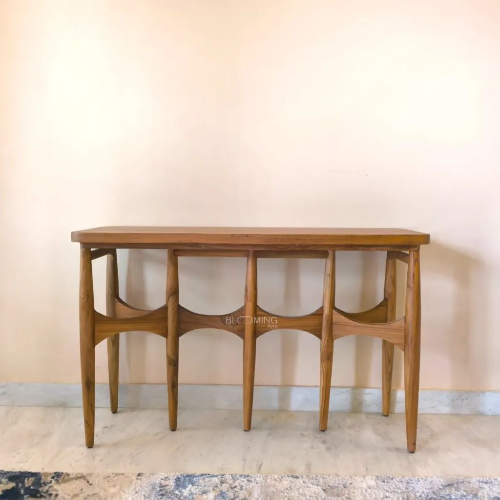 Aravalli Septa Teak Wood Console