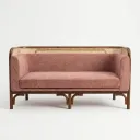 Kaveri Teak Wood Sofa with Rattan