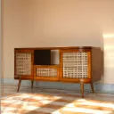 Aravalli Teak Wood TV Unit