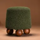 Bali Wooden Pouf