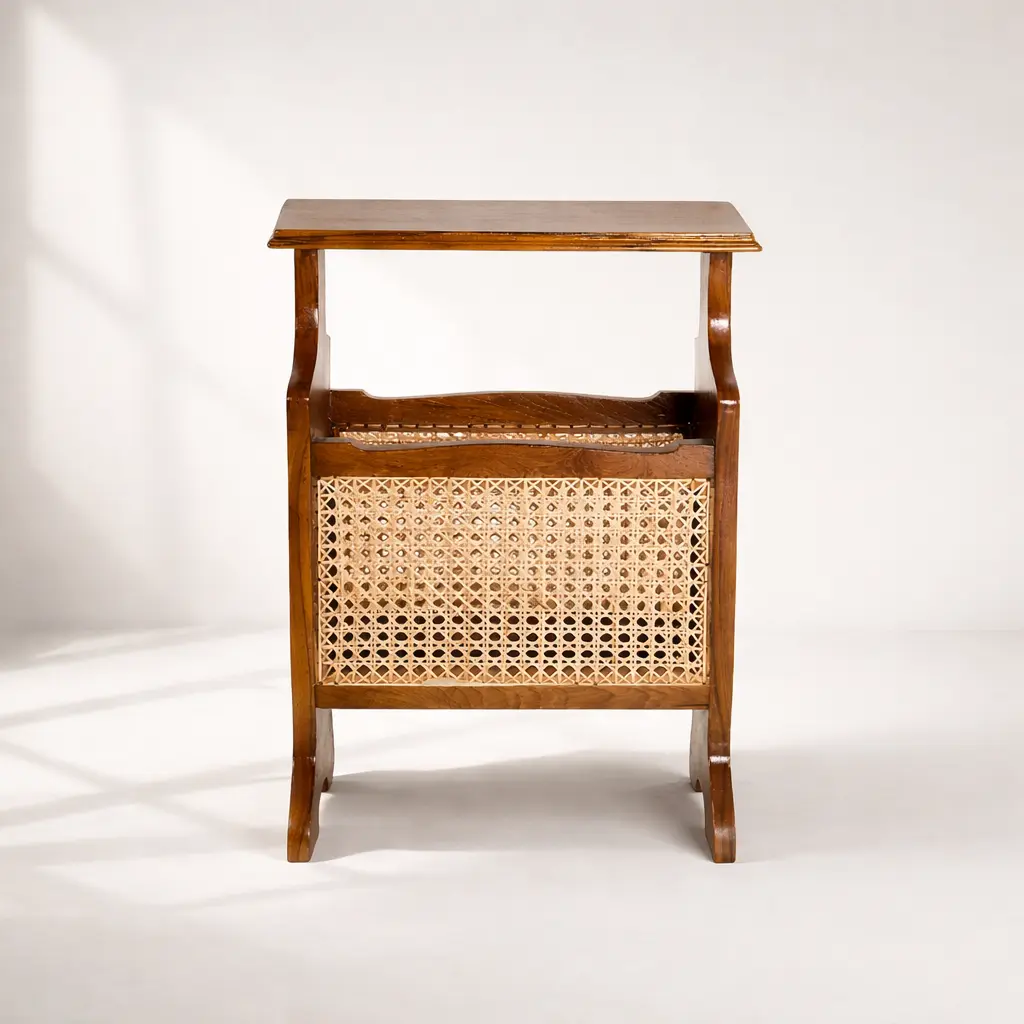 Vena Magazine Holder cum Side Table