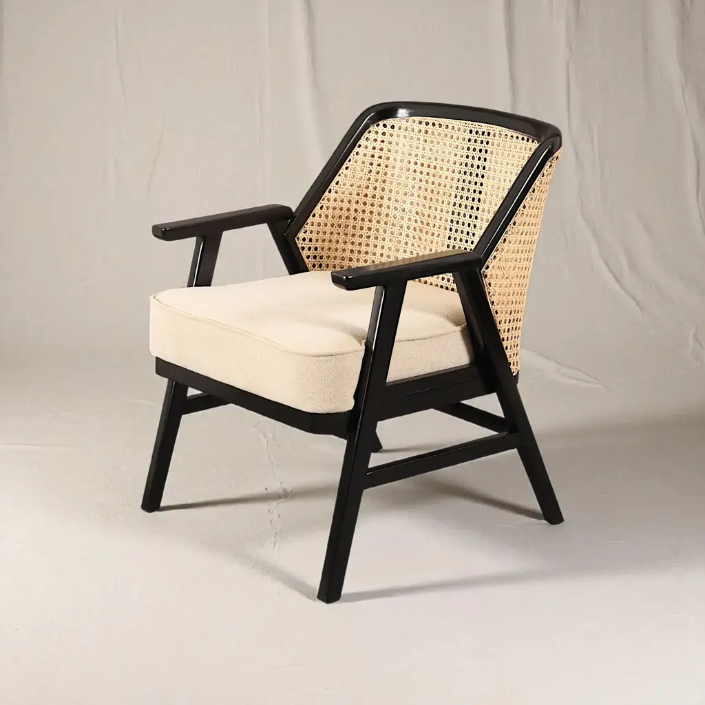 [BA-CHR-013-TB] Koba Ratten Chair in Teak