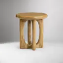 Sutra Side Table in Oak Wood