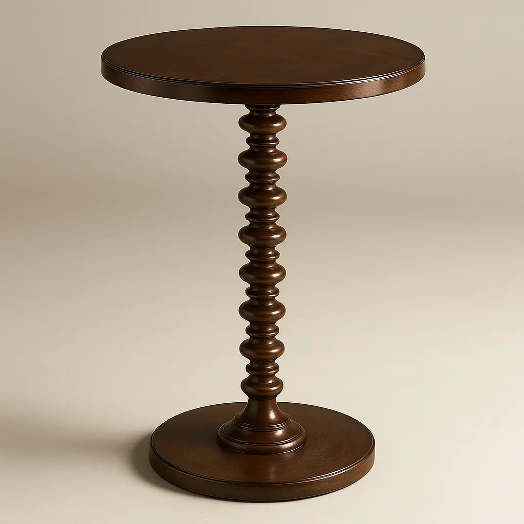 Ring Wooden Side Table