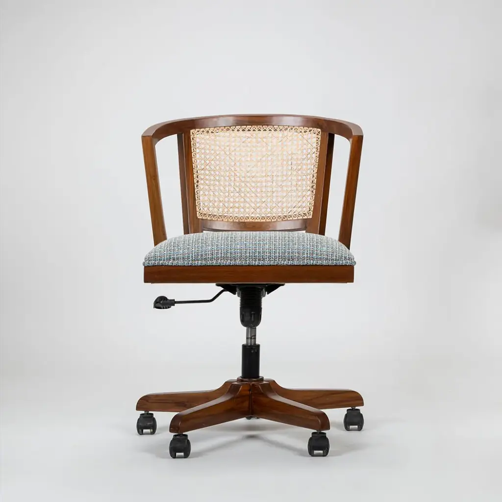 AstraTeak Swivel Accent Chair