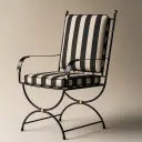 CLEPSYDRA STRIPE OUTDOOR CHAIR