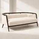 Aurelia Curve Teak Sofa