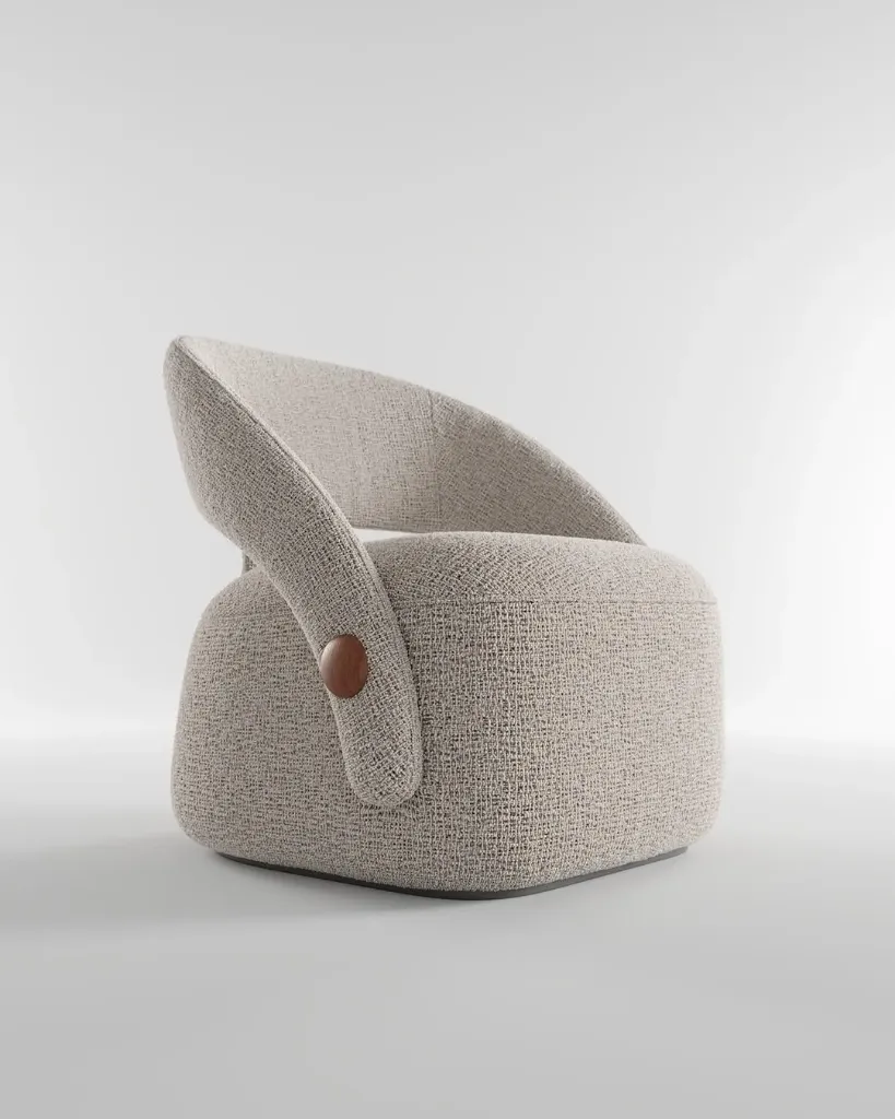 Ellora White Ash Chair