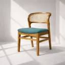 MAYA TEAK RATTAN CHAIR