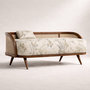 ALENO RATTAN SOFA IN TEAK