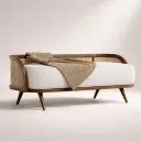 Aleno Rattan Sofa in Teak