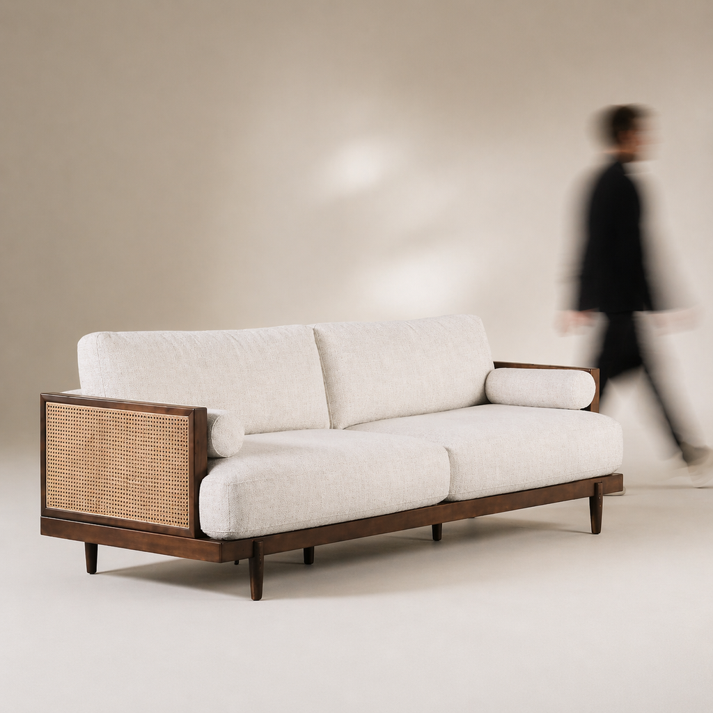Kairo Canewood Sofa (3-Seater)