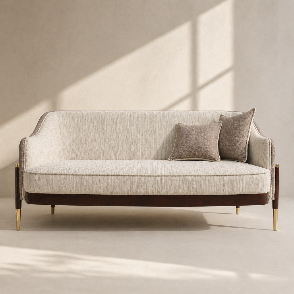 AANGAN TEAK SOFA (3-Seater)