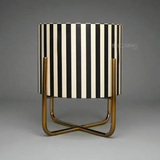 ZEBRA SIDE TABLE