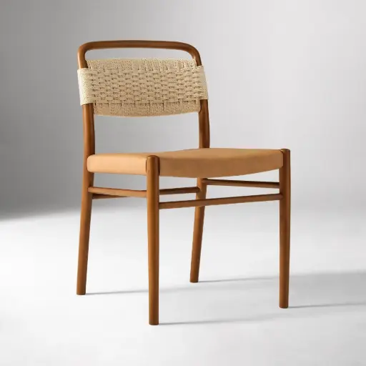 Mamboo Chair- Walnut